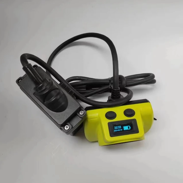 New Upgraded Miners Cap Lamp 60hrs Lighting Time Sturdy Waterproof Cordless Mining Head Lamp Led Safety Miners Lamp Headlight
