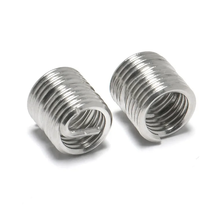 Factory Wholesale Stainless Steel Metal Self Tapping Slotted Thread Sleeve Screw Threaded Insert