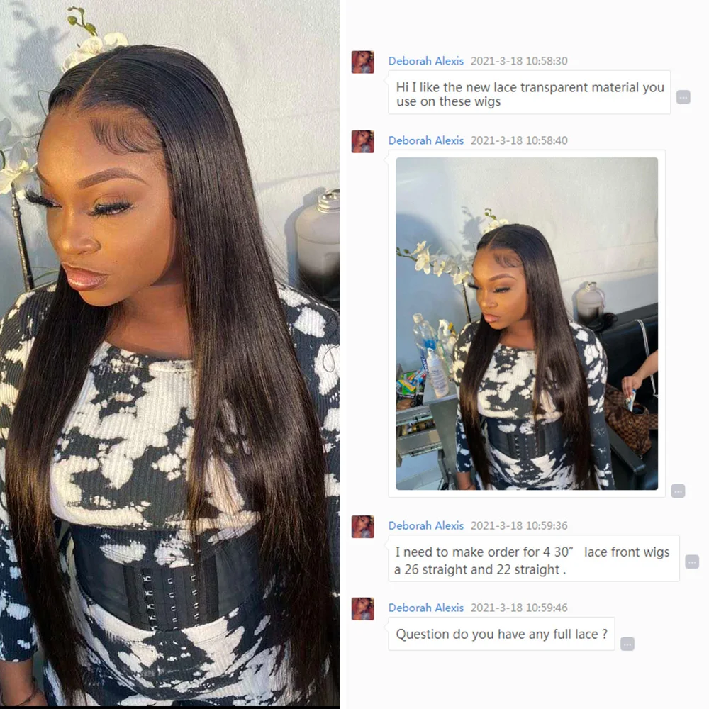 Wholesale Cheap Invisible Hd Transparent Swiss Lace Wig, Super Thin Hd Lace Front Wig, 13X4 13X6 Hd Lace Frontal Human Hair Wig