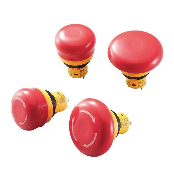 100% Original IDEC AB6E-3BV02PRM     Emergency stop switch Push button Switch