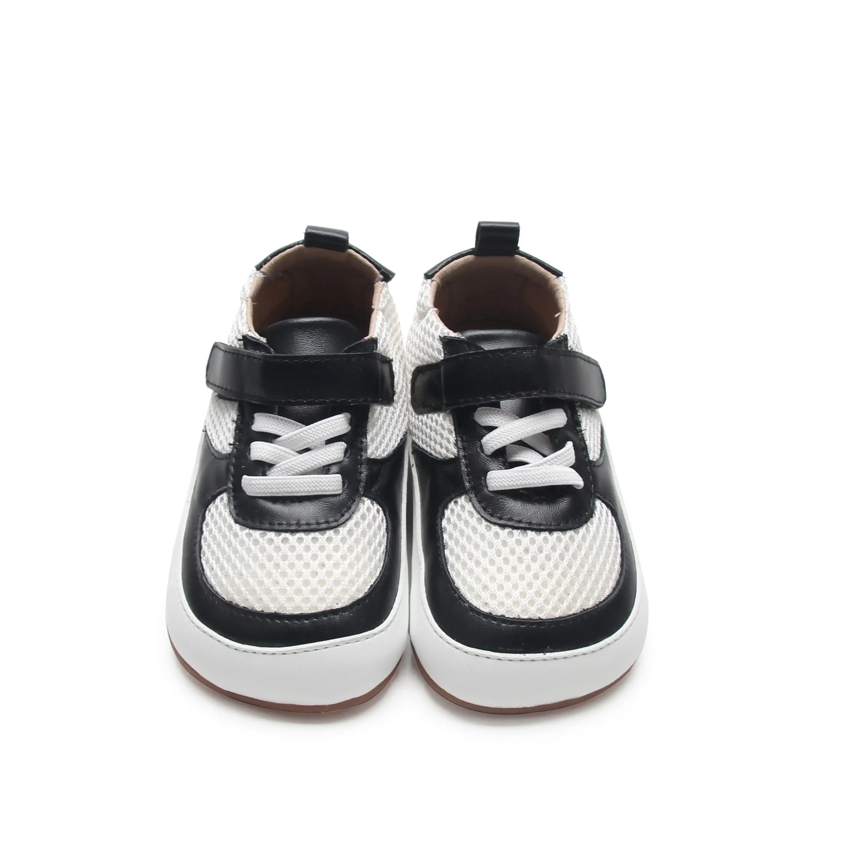 BEIBEIHAPPY Wholesale New Trends Toddler Genuine Leather Wide Toe Box Shoes Barefoot Zero Drop Kids Footwear