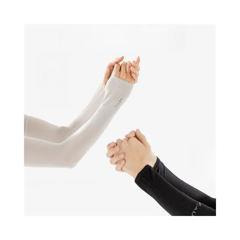 Arm Sun Elastic Outdoor Seamless Cool Arm Sleeves Cycling Wear Ice Silk Fabric Sleeves