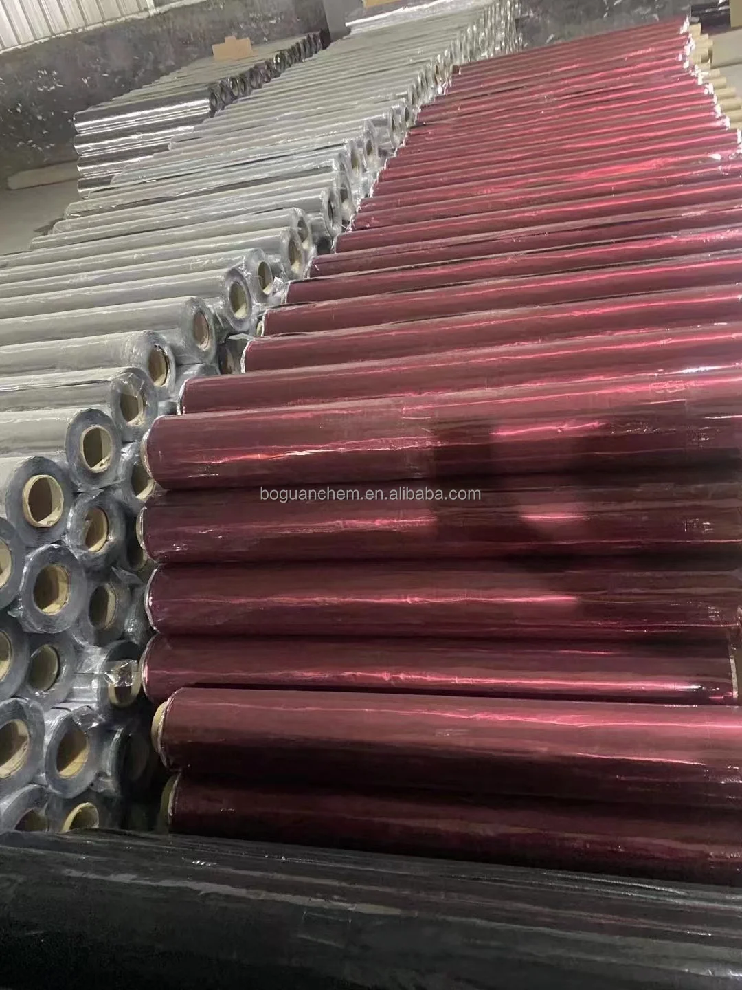 1.0mm,1.2mm and 1.5mm Colourful aluminum foil self adhesive waterproof bitumen membrane specially for Asia market