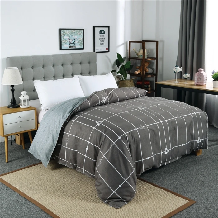 Hot sale print polyester quilt cover 56