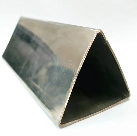Special steel pipe factory customized special steel welded 304 201 316 triangular stainless steel pipe