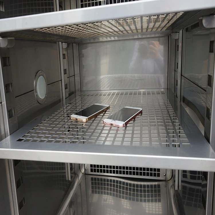 Испытательная камера влажности из нержавеющей стали, испытательная камера с воздушным охлаждением и постоянной температурой резервуара для воды, испытательная камера