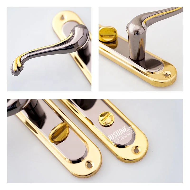 Project Hardware Chester Design Door Handles On Backplate Polished  Satin Chrome Apollo Finish