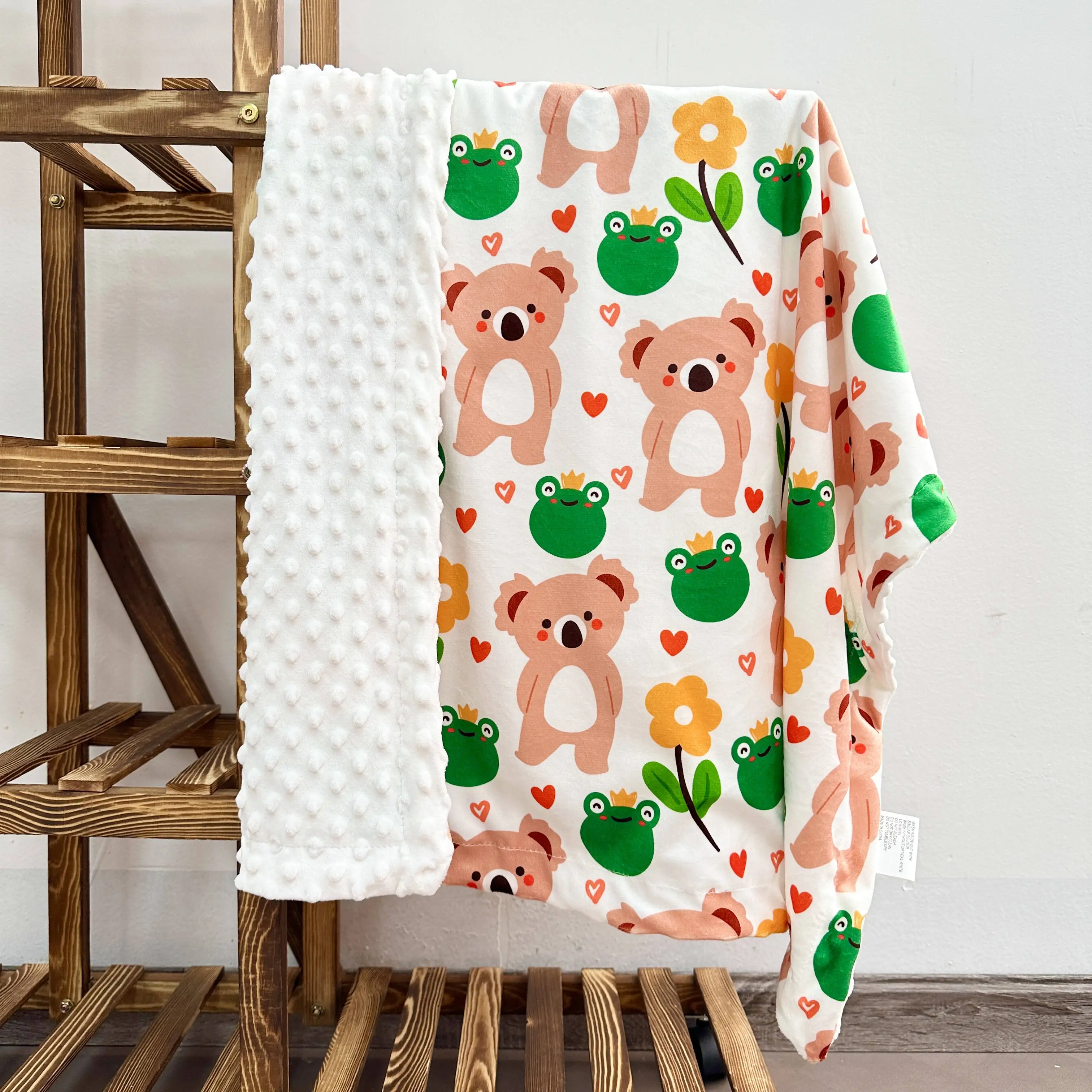 Eco-Friendly Super Soft Cheap-Wholesale-Blankets Children Cartoons Designs For Child