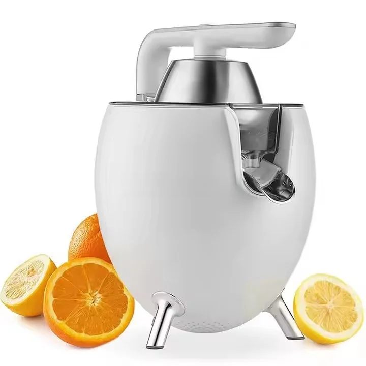 Citrus Juicer Lemon Squeezer Stainless Steel Electric Juicer Machine Orange Juice Squeezer Two Cones in Special Egg Shape