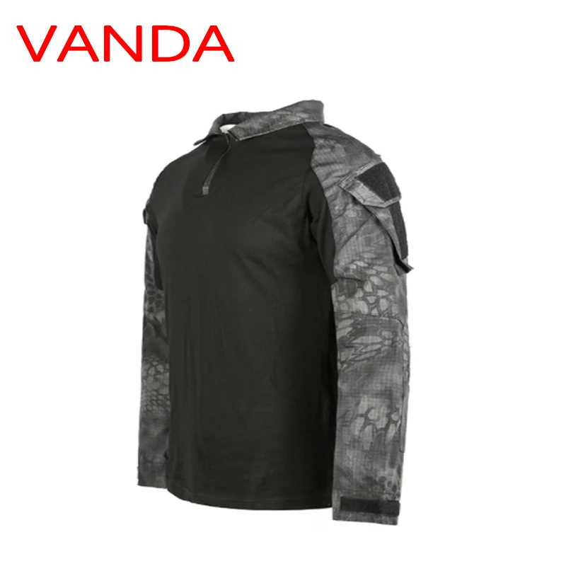 Camouflage Tactical Suit Frog Suit T-shirt Tear-proof Training Tactical Suit