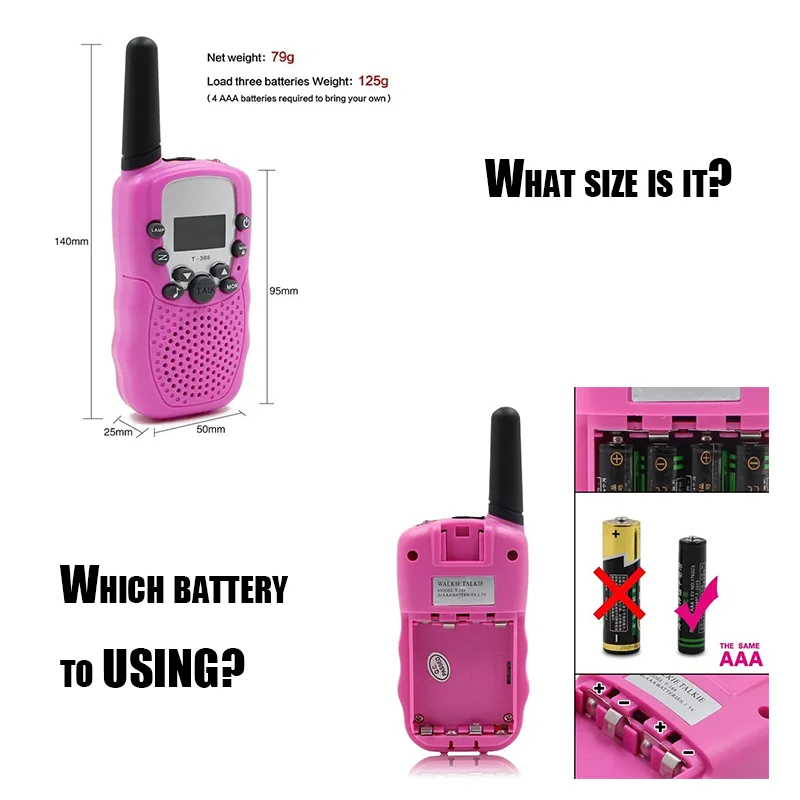Wholesale Low Price 3-5km Walkie Talkie Radio High Quality Walkie-Talkie For Children