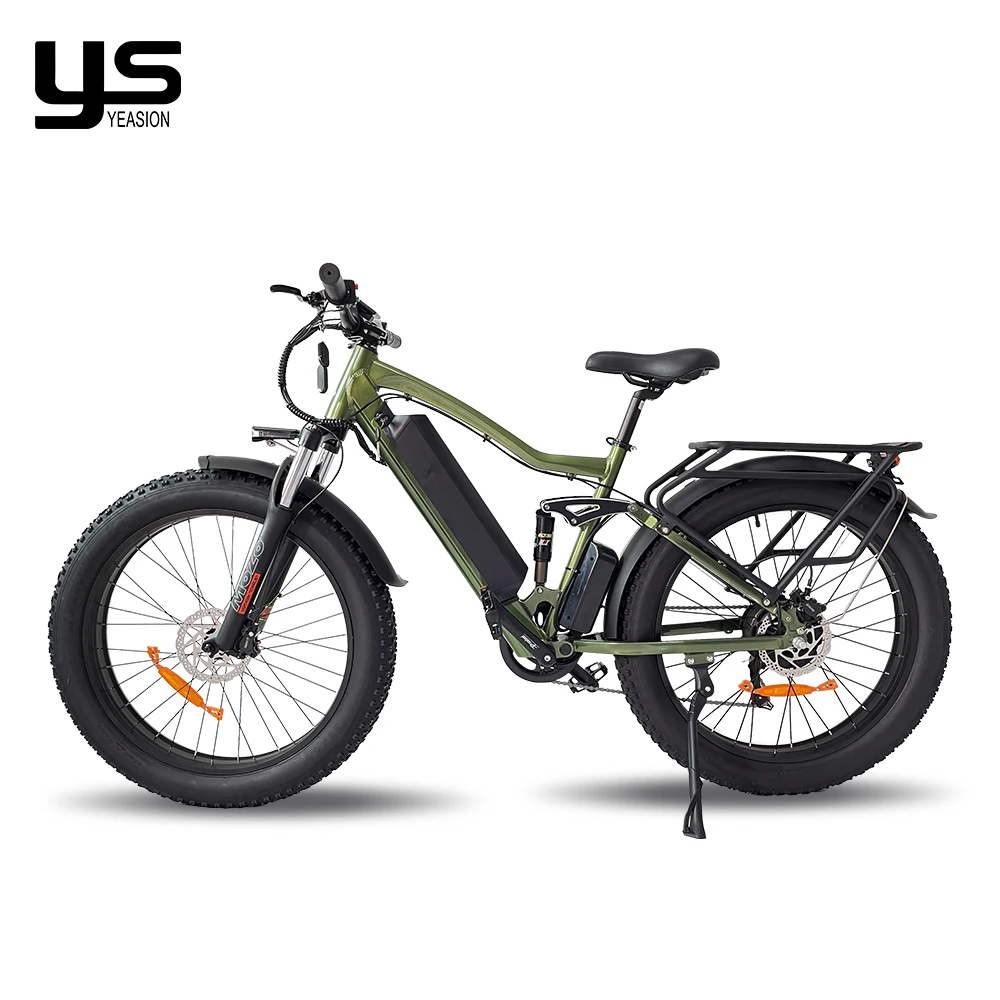 New Electric Bicycle Electric Fat Tyre 1000w bafang Motor Korea Battery12.8/14/17.5/21Ah 26 Inch Electric Bicycle