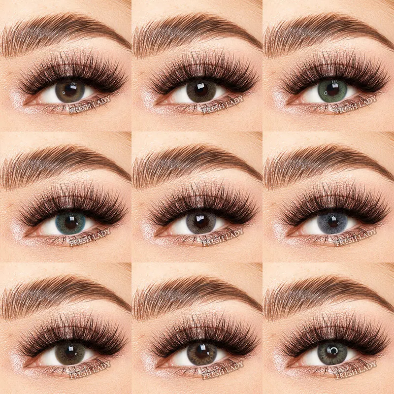 Liangguo Fresh Lady Vodka Lime wholesale soft eye contact lenses color