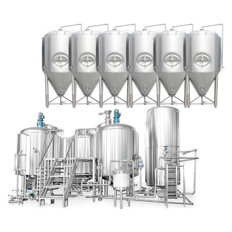 Turn key industrial beer plant beer making machine 10HL 20HL 30HL 50HL of SUS 304