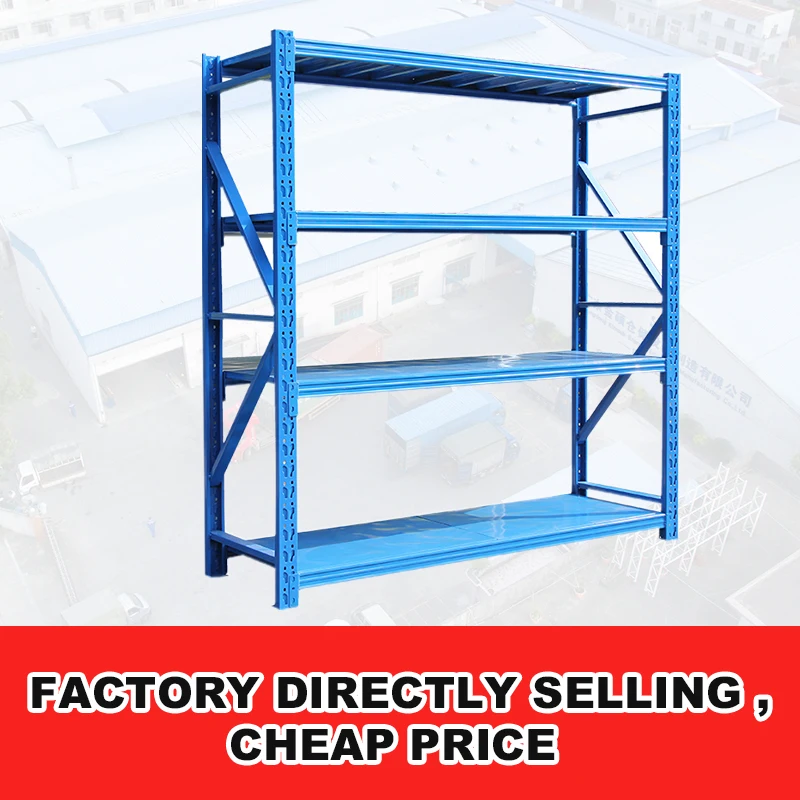 New Design Warehouse Rack Industrial Racks Save Space Storage Shelves Light Duty