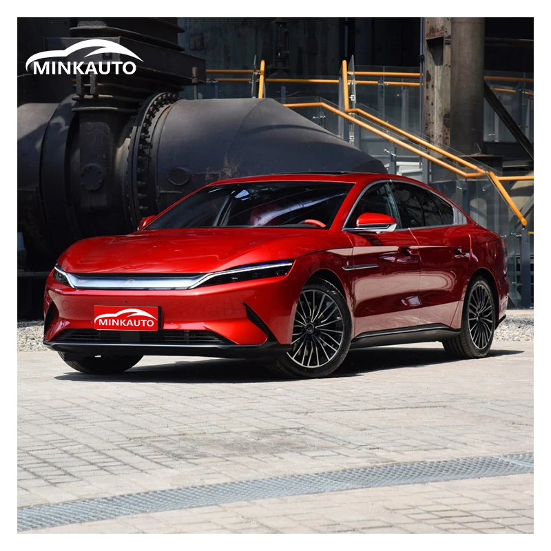 Китайский роскошный седан BYD han EV AWD, электрический автомобиль с рекордером