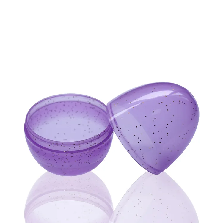 Wholesale Custom Plastic Hollow Easter Egg Toys Baby Bulk Easter sublimation Candy Eggs For tots Supplies Decoration