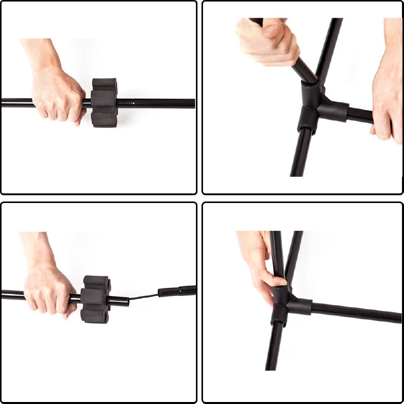 Простая настройка складной Бадминтон/Теннис/стресса в виде Волейбольного мяча футбольных сеток Стенд Портативный Открытый Регулируемая сетка для бадминтона набор