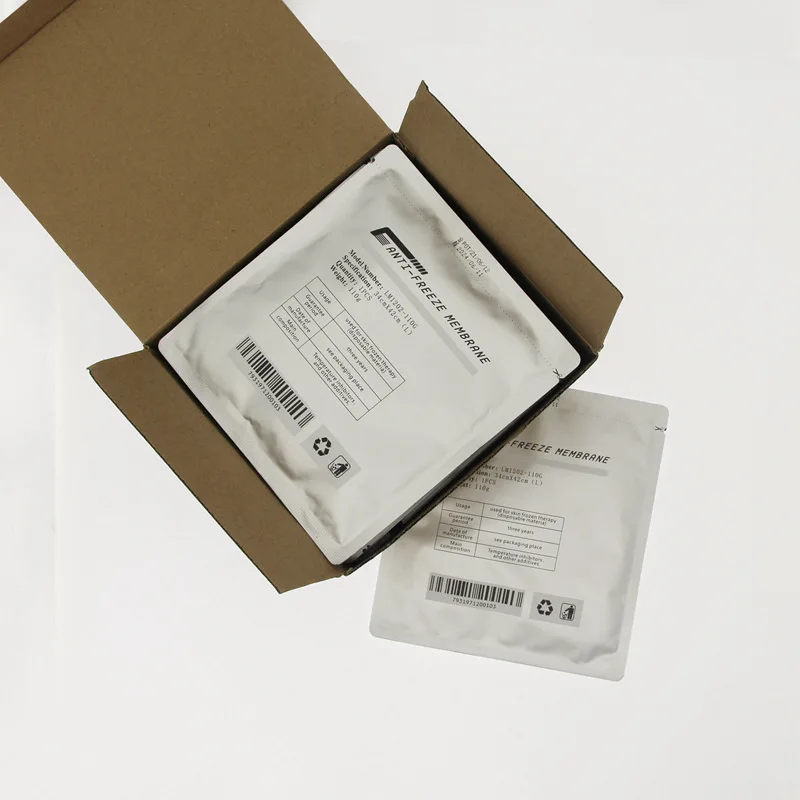 2022 High quality cryo cool pad anti freeze antifreeze membrane  beauty salon