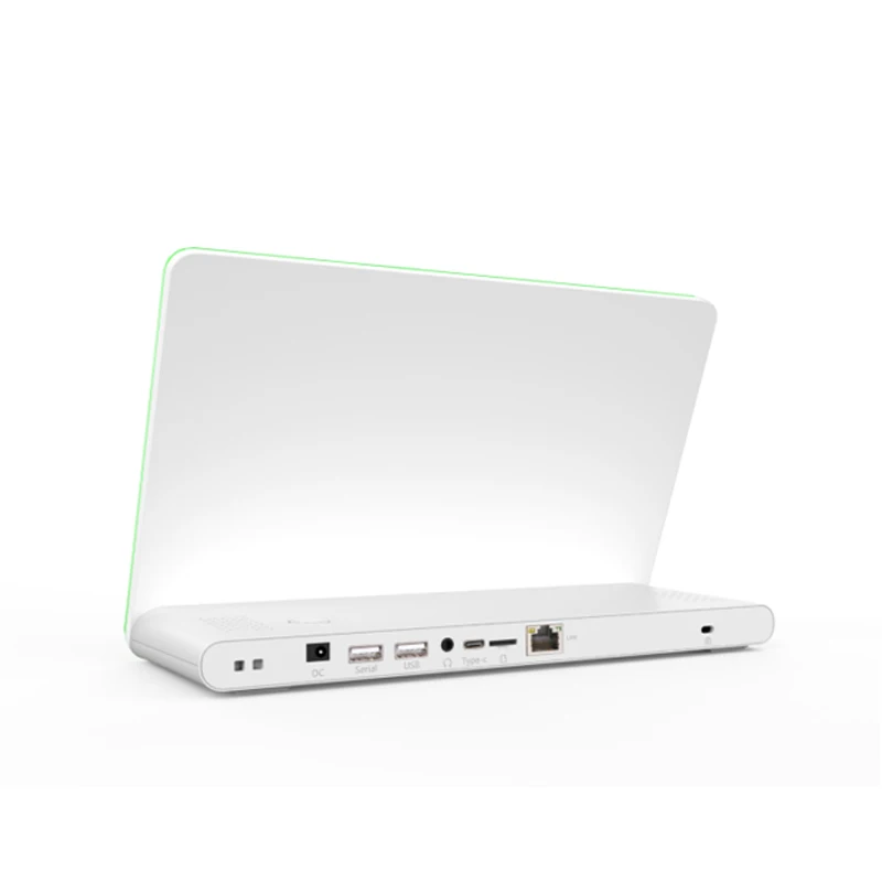 L Shape 10.1 Inch Capacitive Touch RJ45 Restaurant Bank Ordering Digital Signage Android Tablet PC