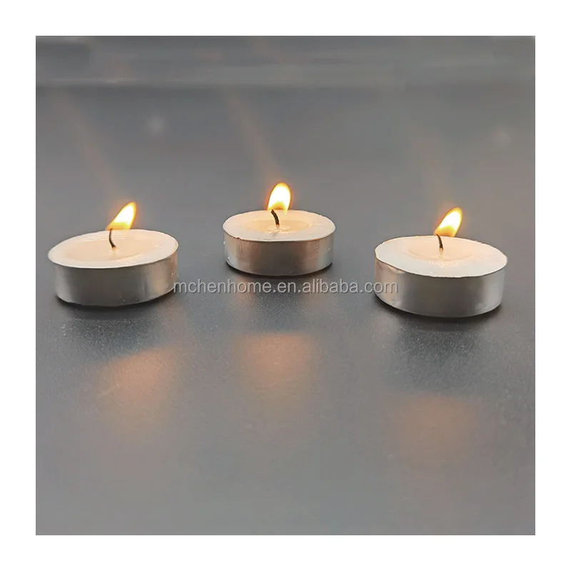 Wholesale of White Tea Light Candle Jewish Memorial Paraffin Wax Candle