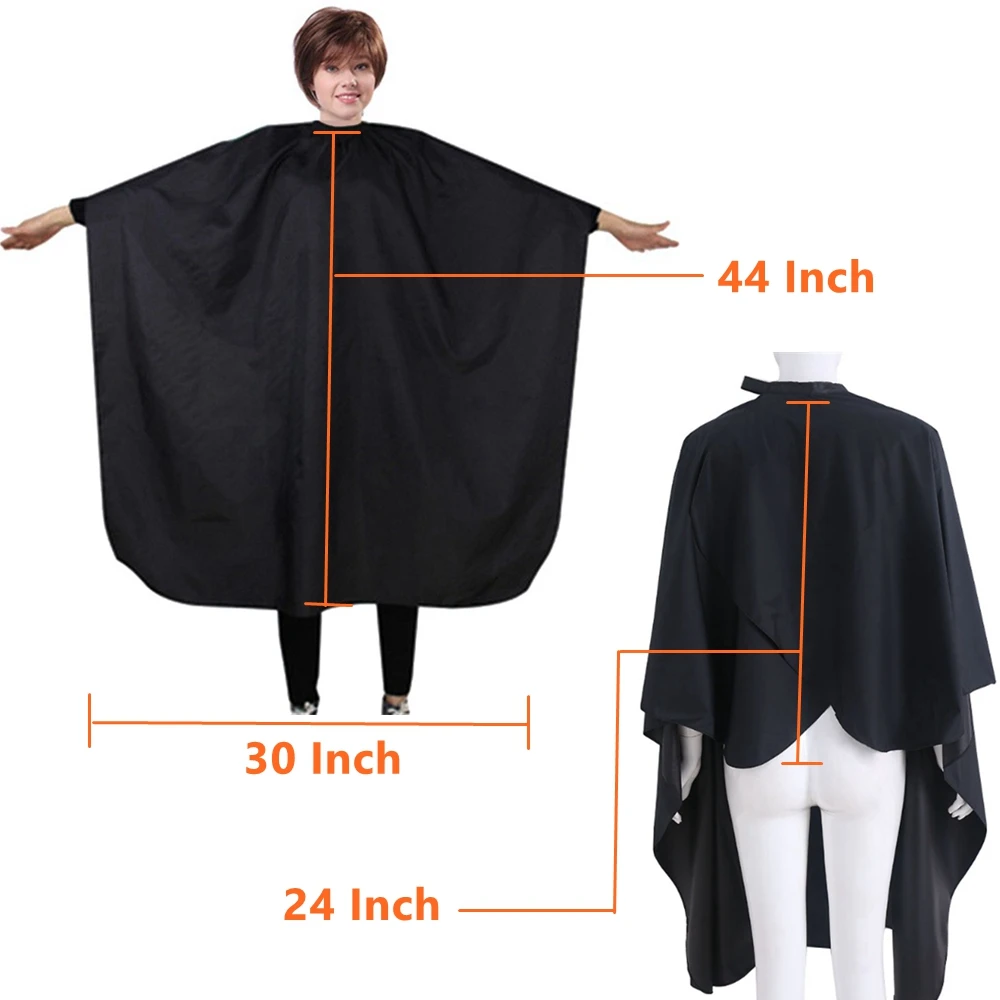 
Professional Salon Cape Waterproof Hair Cutting Capes with Adjustable Neck Strap Breathable Capa for Hair Stylist Barber Cape 