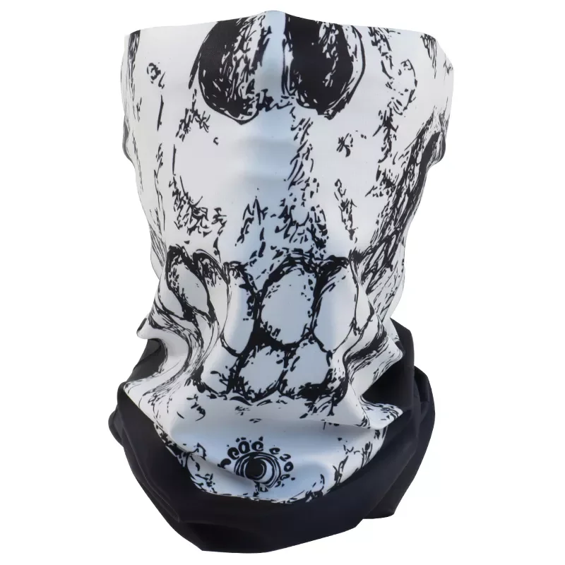 customized neck tube scarf cooling masks skull hair band motorcycle cycling tube multifunctional gaiters