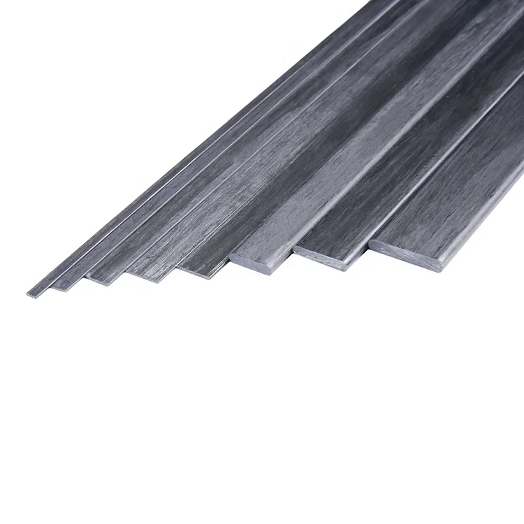Hot Selling High Quality Unidirectional Pultruded Carbon Fiber Strip/Flat Bar