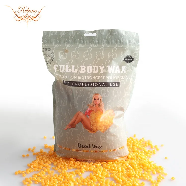 High Quality Special Hard Wax Supplier 200Lbs Diamond Orange Hard Wax Beads For Depilation