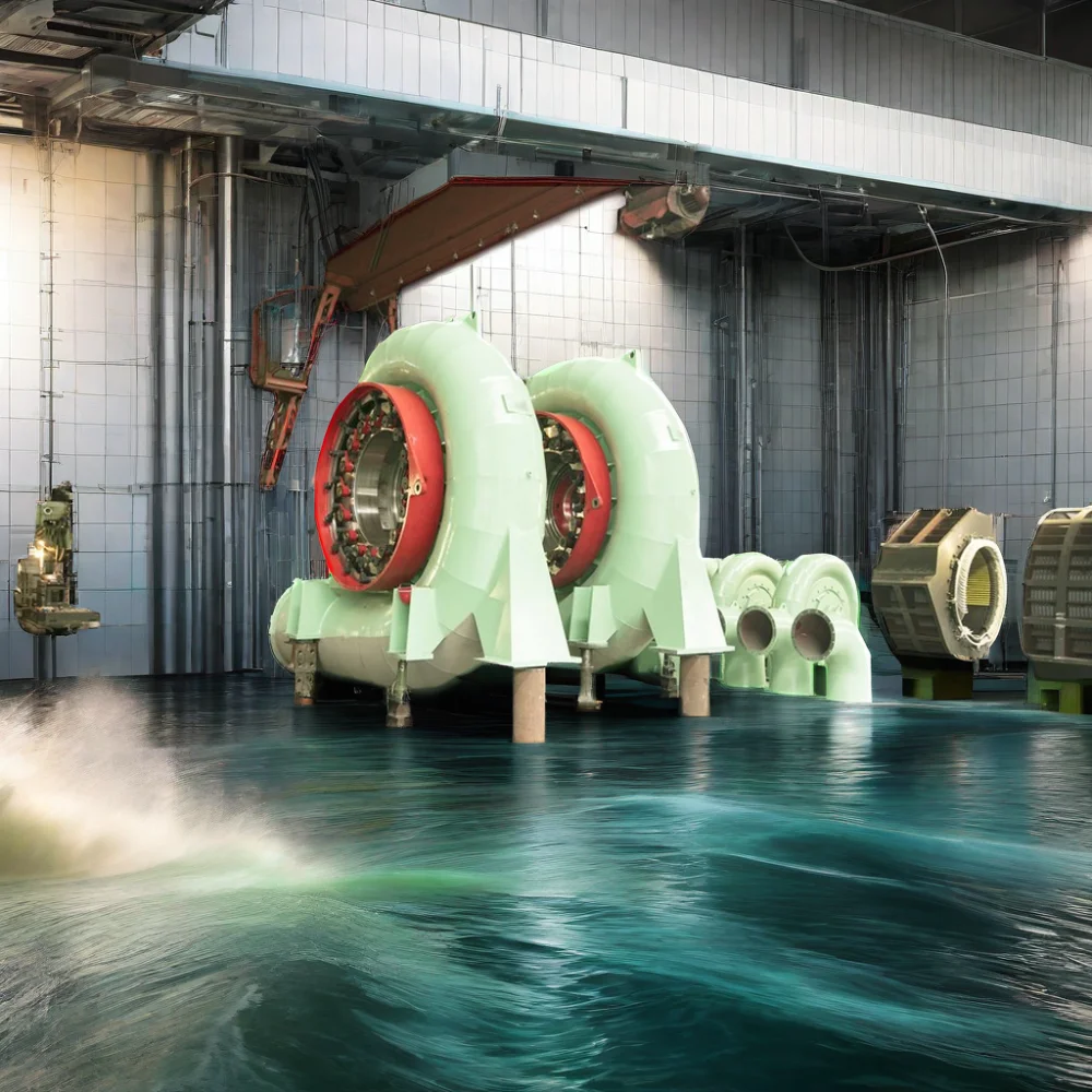 Turgo Water Hydropower Plants Hydro Power Turbine Generator Premium Hydro Generator for Water Hydropower Plants