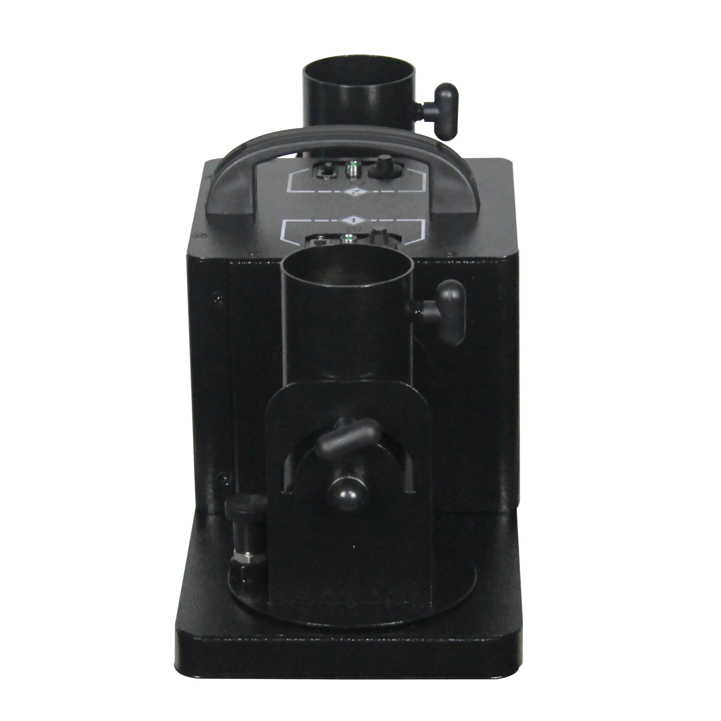 New double head dmx electric mini confetti cannon blaster launcher machine with wireless remote control