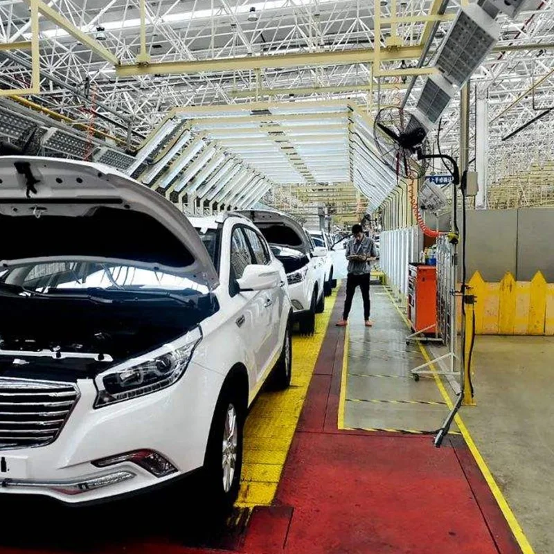 The project of car manufacturing coating line automatic car production line