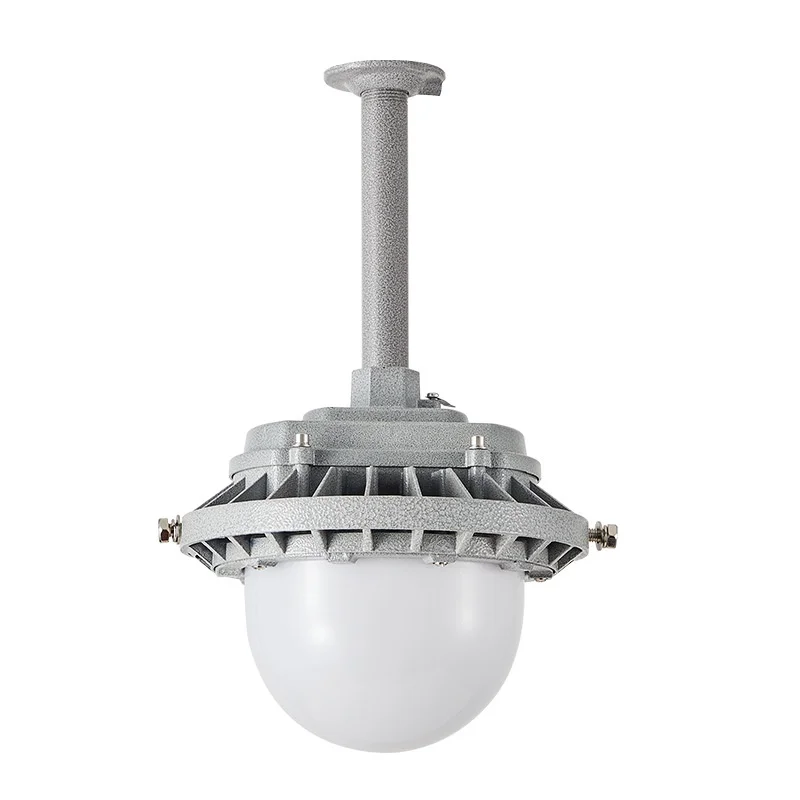 ATEX 70W 80W Grid Encasement Explosion Proof Ceiling Mounted High Bay Light For Power Plants