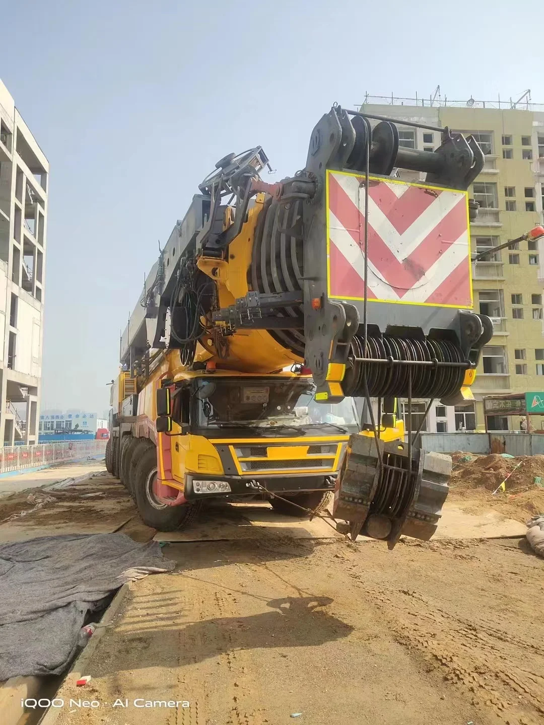 Высококачественный Подержанный SANY SAC6000 использованный вседорожный кран 600 тонн