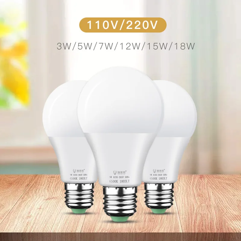 18W Bulb Lamp AC85-265V Anillo De Luz Lampadas Led Energy Saving Lamp Spare Parts Focos Led/Led+Bulb+Lights For Home Lighting