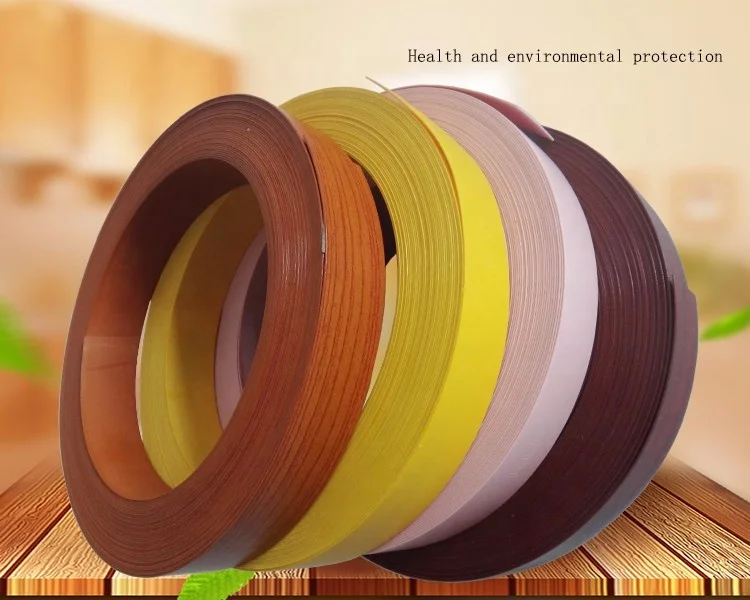 Матовая и тисненная ПВХ лента для кромки мебели, пластиковая облицовочная лента для шкафа