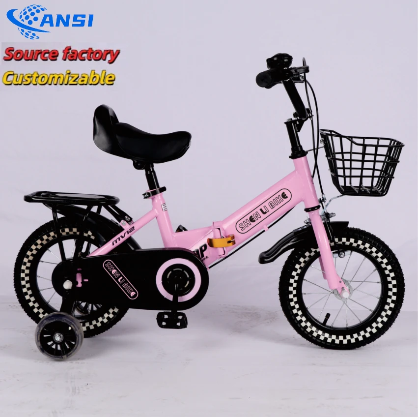 Новая индивидуальная детская коляска 12/14/16/18/20 дюймов с мигающими колесами для детских велосипедов. Детские коляски детские велосипеды