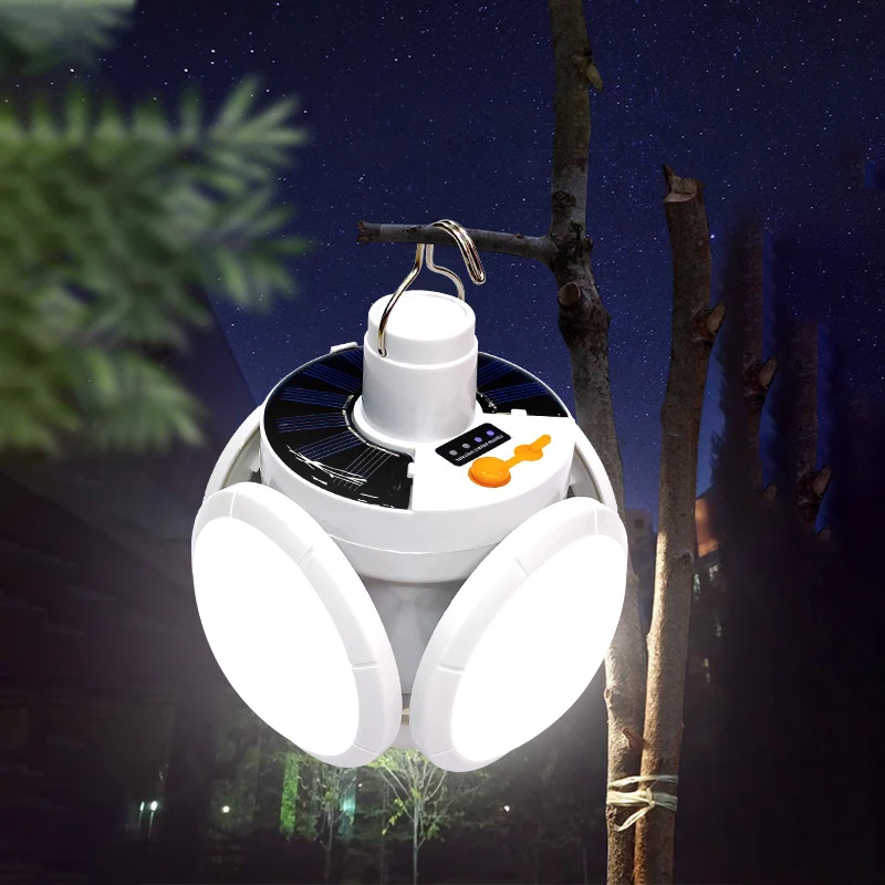 Garden light hiking tent usb christmas lantern smart dimmer waterproof hanging rechargeable portable outdoor led camping light