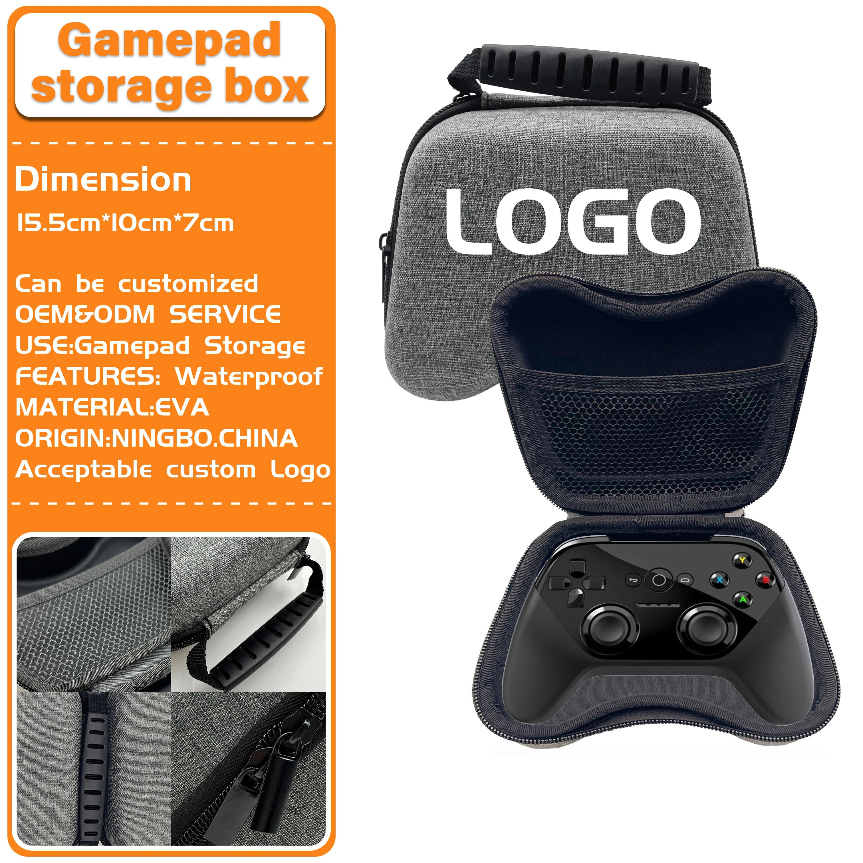 Manufacturer Custom 5 Controller Xbox Wireless Controller Carrying Case Video Game Controller Case For Nintendo S Pro Ps5