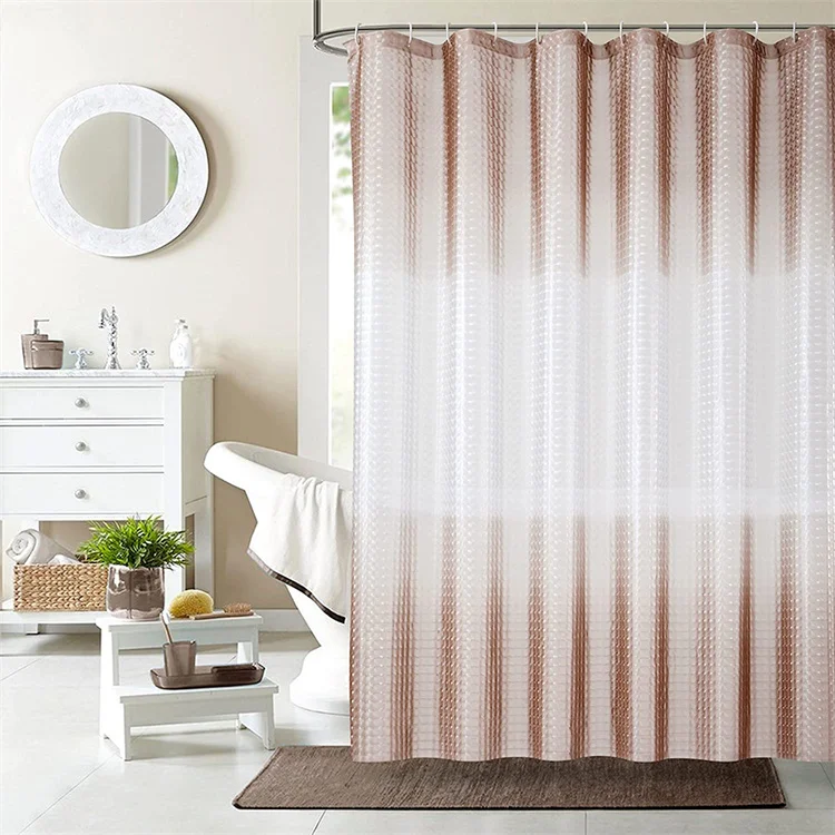 Heavy Duty 100% PEVA 3d Cat Eye Effect Bath Curtain Waterproof Mildew-free Shower Curtain or Liner Stall