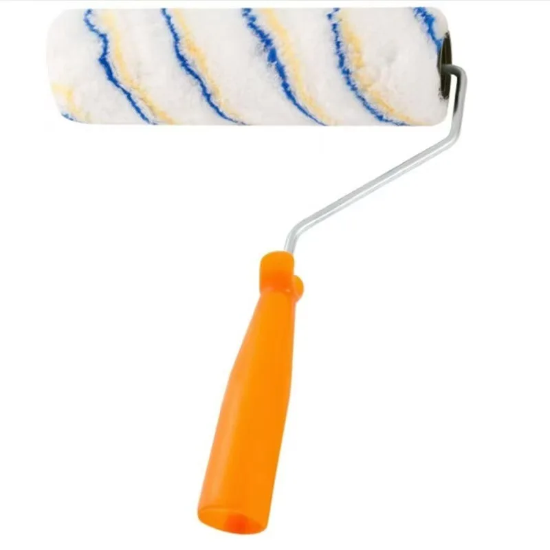 4. 6.8inch Long Hair Non-Shedding Wall Brush Tool Roller Paint Rollers for Easy Application