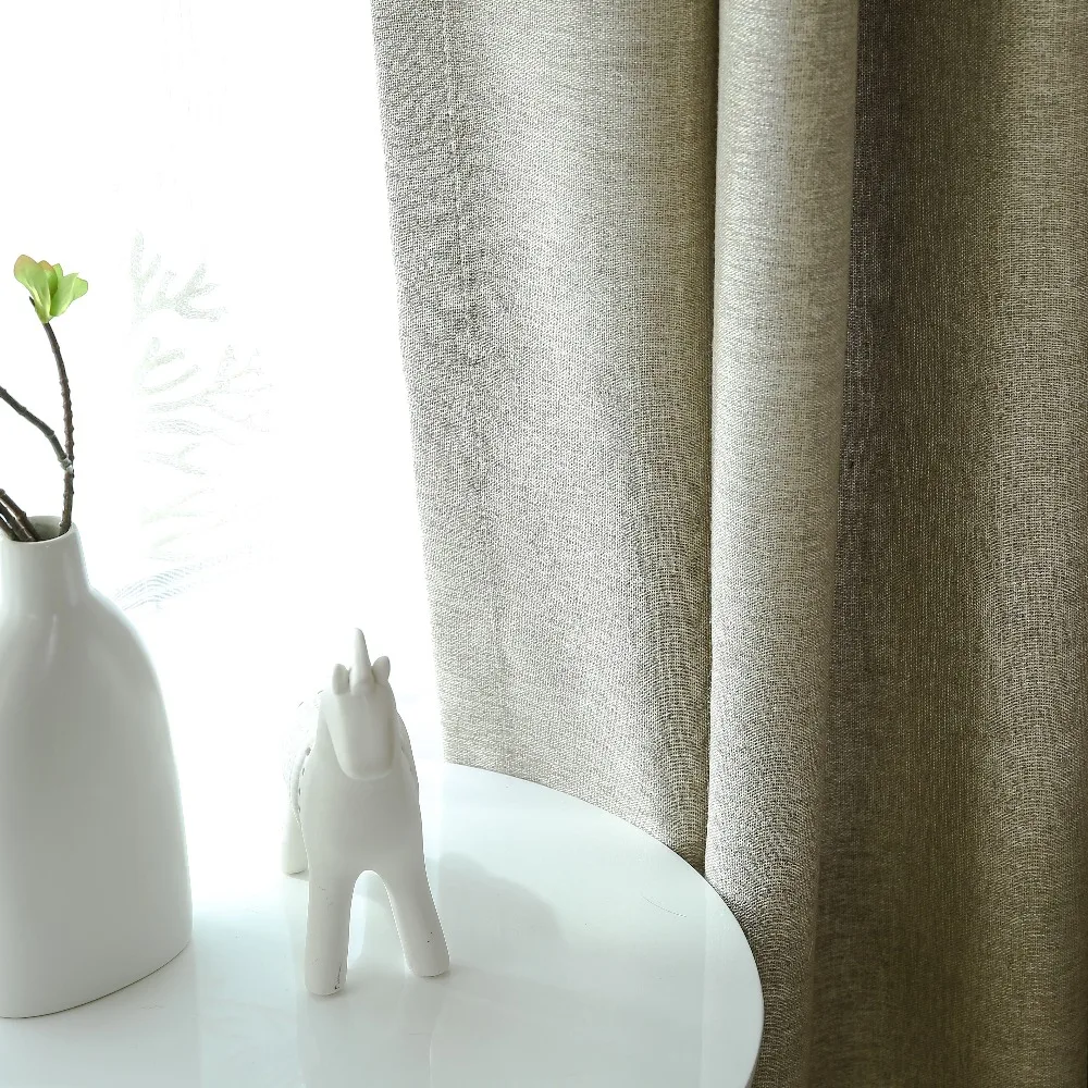 Blackout Lining Curtain Fabric Upholstery Jacquard Living Room Curtains