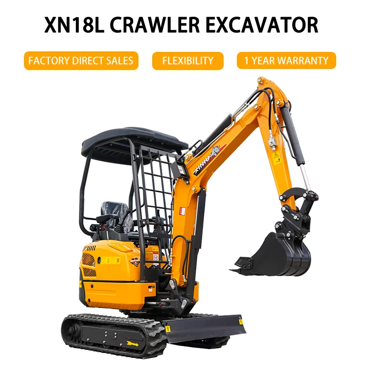 Rhinoceros XN18L mini excavator china mini digger cheap mini excavator