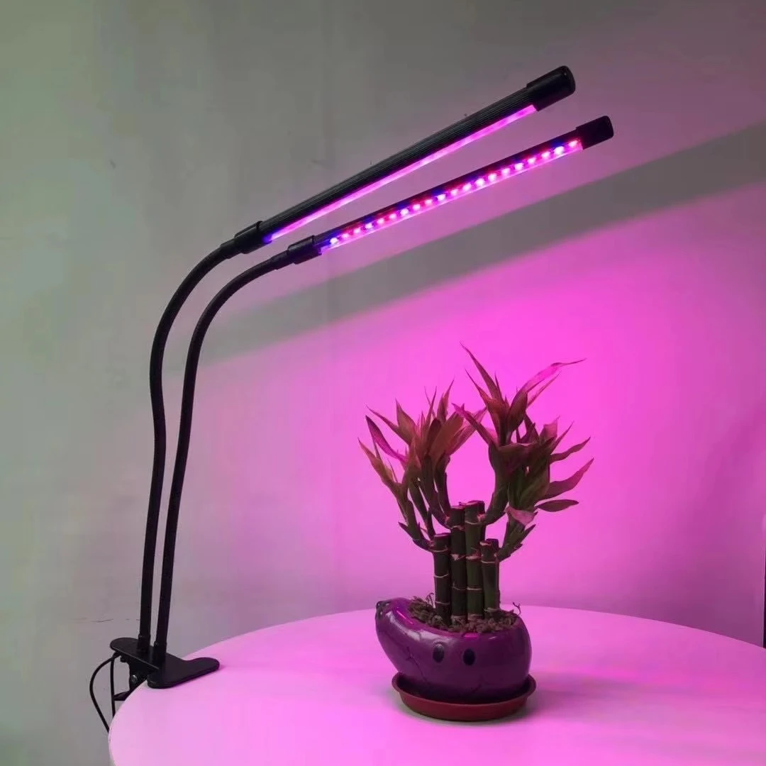 Desktop Clip Phyto Lamps For Plants Flowers Grow Usb Led Grow Light Full Spectrum Multiple Modes Clip-On Plant Lamp
