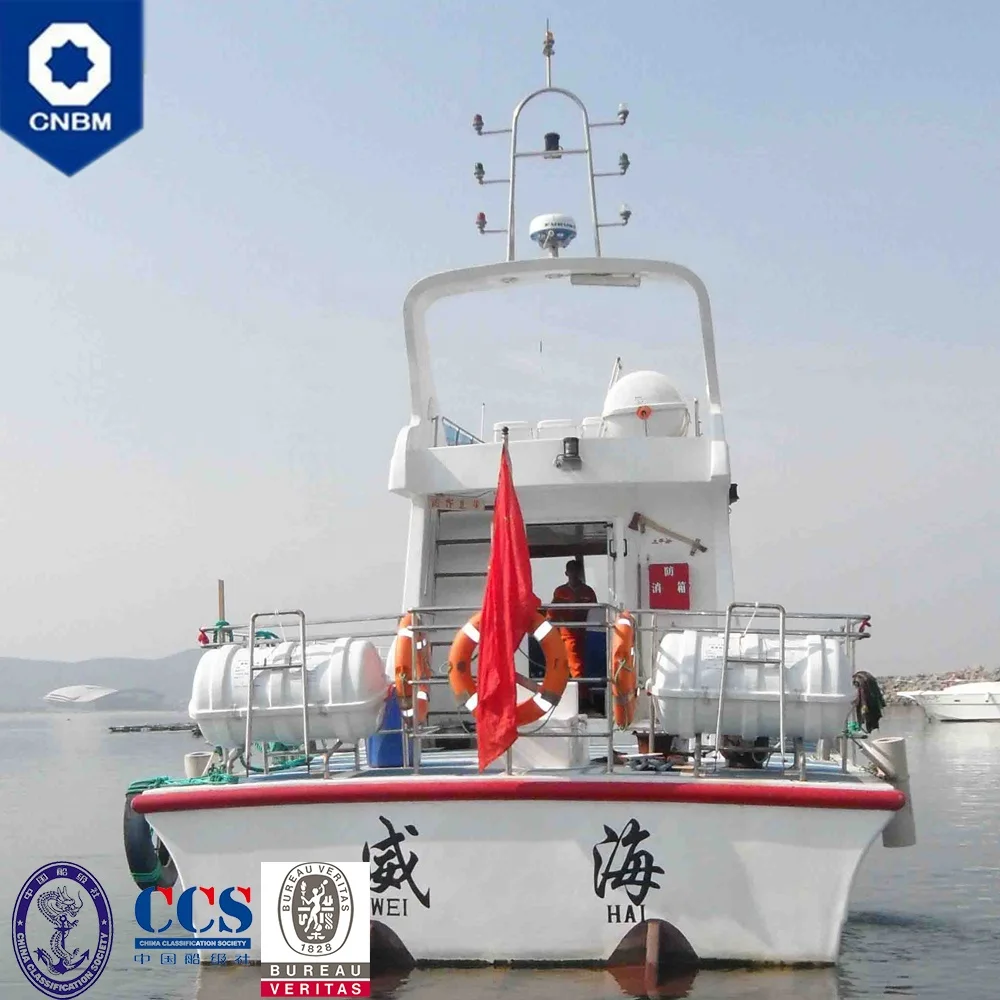 
61ft 48 Seats Fiberglass/Steel/Aluminum Hull Ferry Passenger Boat for Sale with CCS Classification Society 