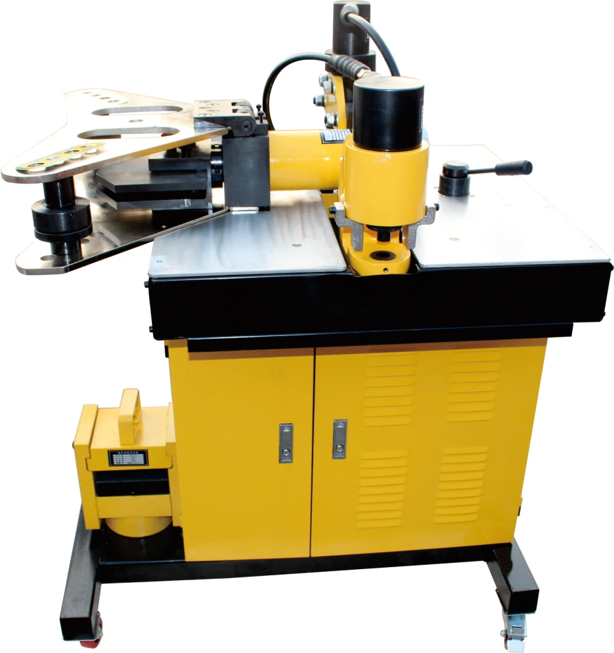 
DHY-401 Four -in-one hydraulic busbar cutting punching bending machine 