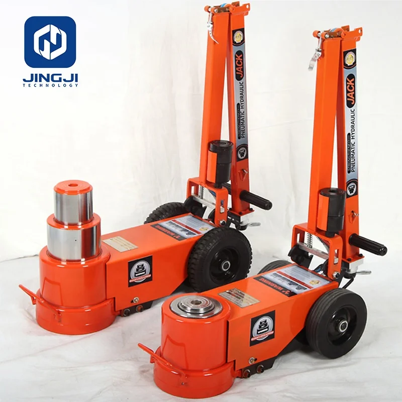 Efficient air hydraulic jack for fast and easy operation