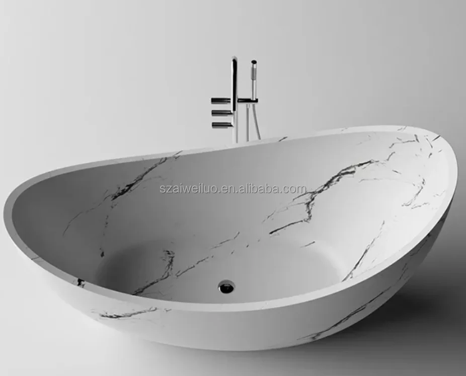 Factory Price Raw Material Grade a Acrylic Bathroom Freestanding Soaking Tub