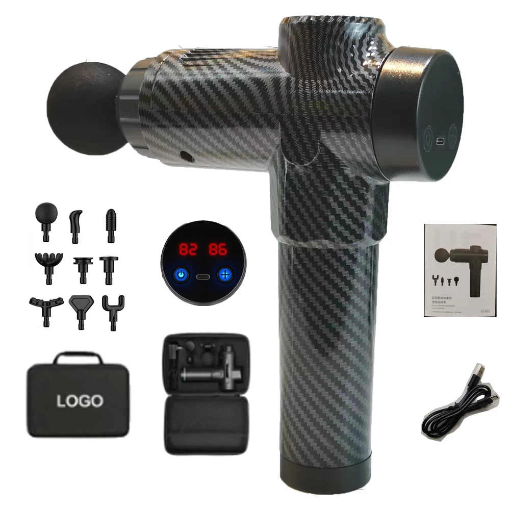 Amazon hot selling 2022 fascia gun body muscle therapy fascia massage gun directly factory mini massage gun
