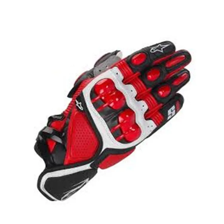SLKE Long Hard Shell Wear-resisting Knuckle Anti-fall Sport Velocity Riding Racing Gloves MX MTB BMX ATV Motorcycle glove